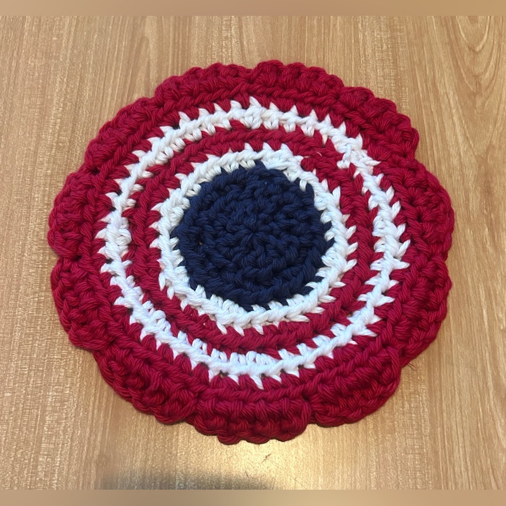 Hand-Crocheted Trivet/Hot Pad